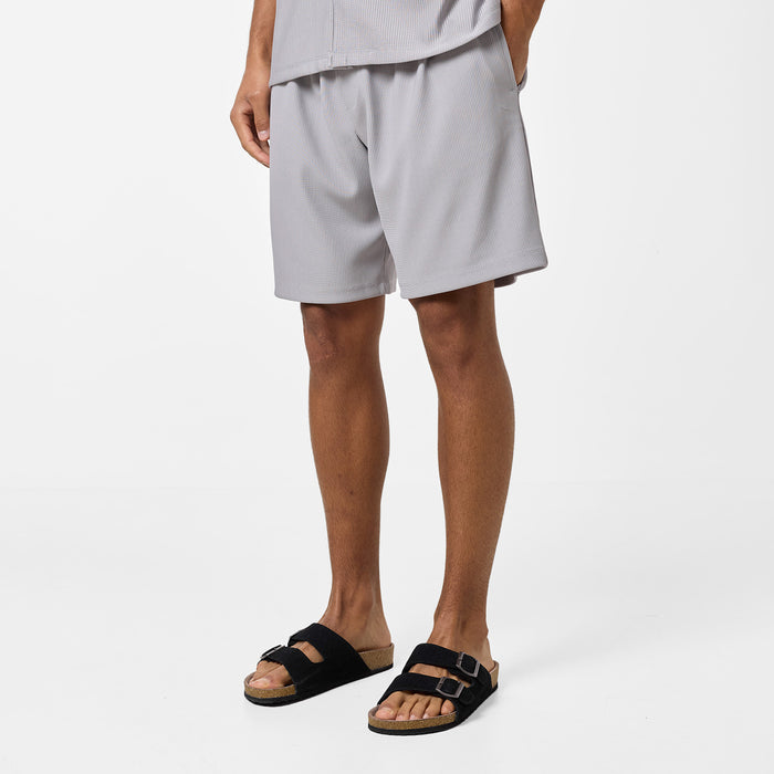 Pleated Twinset | Frost Grey