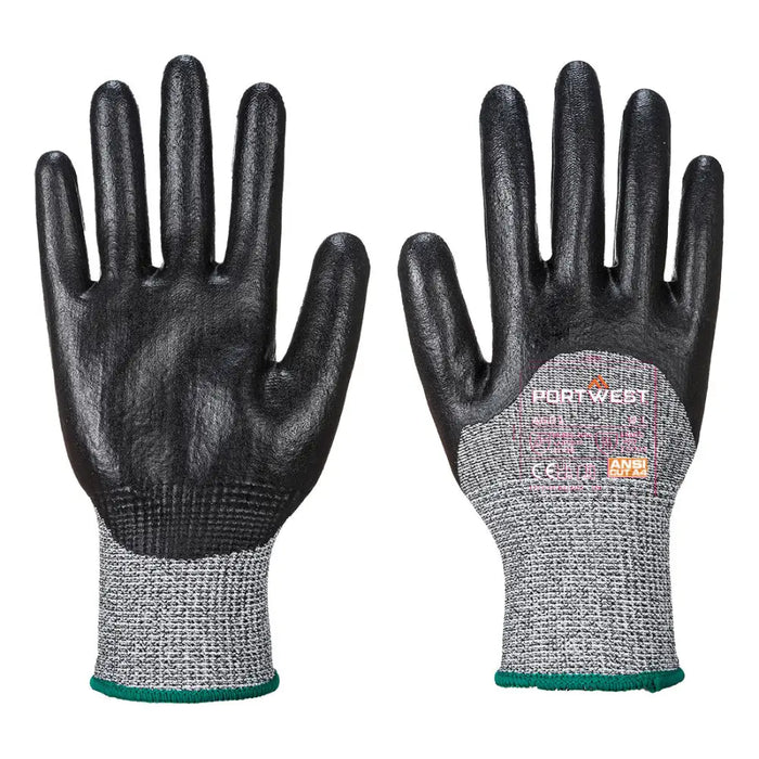 Portwest cut d13 3/4 nitrile foam glove - a621