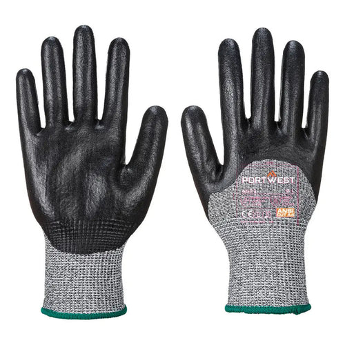 Portwest cut d13 3/4 nitrile foam glove - a621