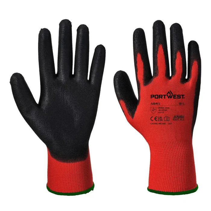 Portwest grip 13 pu glove - a641