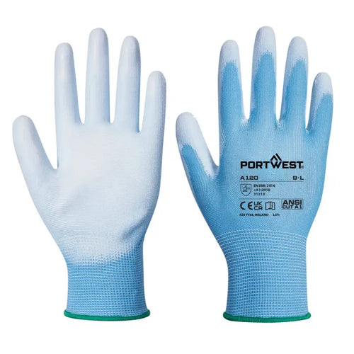 Portwest grip 13 pu palm glove general handling gloves-a120