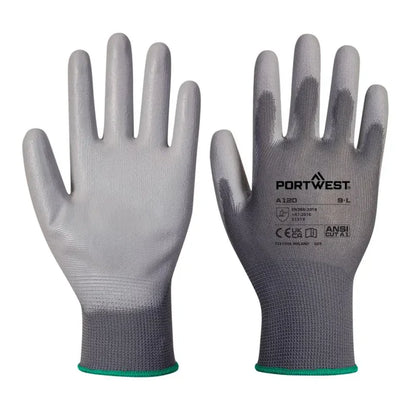 Portwest grip 13 pu palm glove general handling gloves-a120