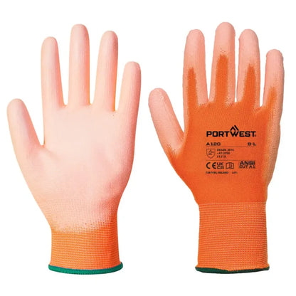Portwest grip 13 pu palm glove general handling gloves-a120