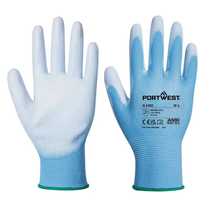 Portwest grip 13 pu palm glove general handling gloves-a120