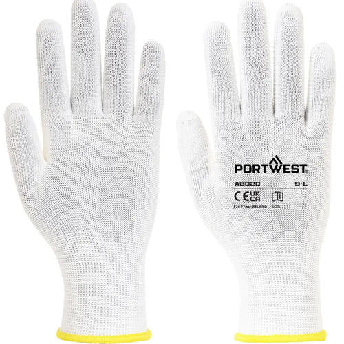 Portwest seamless liner gloves for workwear and tactile tasks