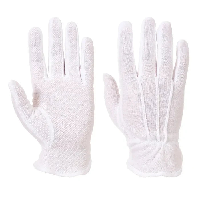 Portwest liner 24 pvc microdot glove-a080 (pack 12)