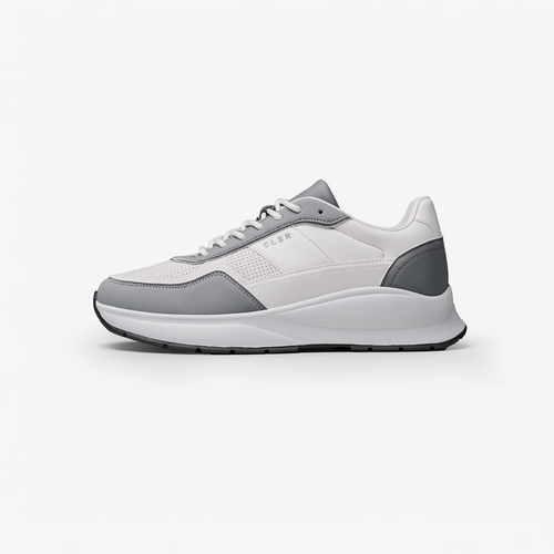 Premium Runner | White/Light Grey