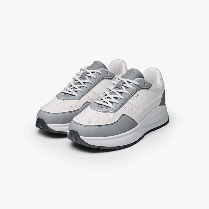 Premium Runner | White/Light Grey
