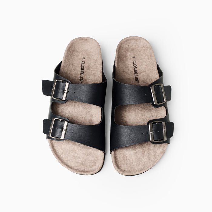 Premium Smart Strap Sandal | Black