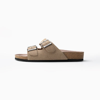Men's Stone Premium Strap Sandal  Closure London  Front View