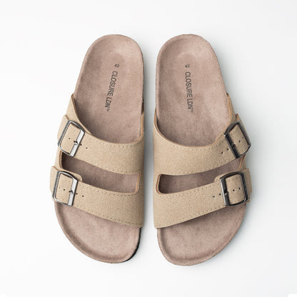 Premium Strap Sandal | Stone