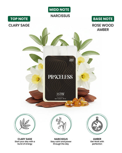 Priceless Pocket Perfume for Unisex 20ml bottle