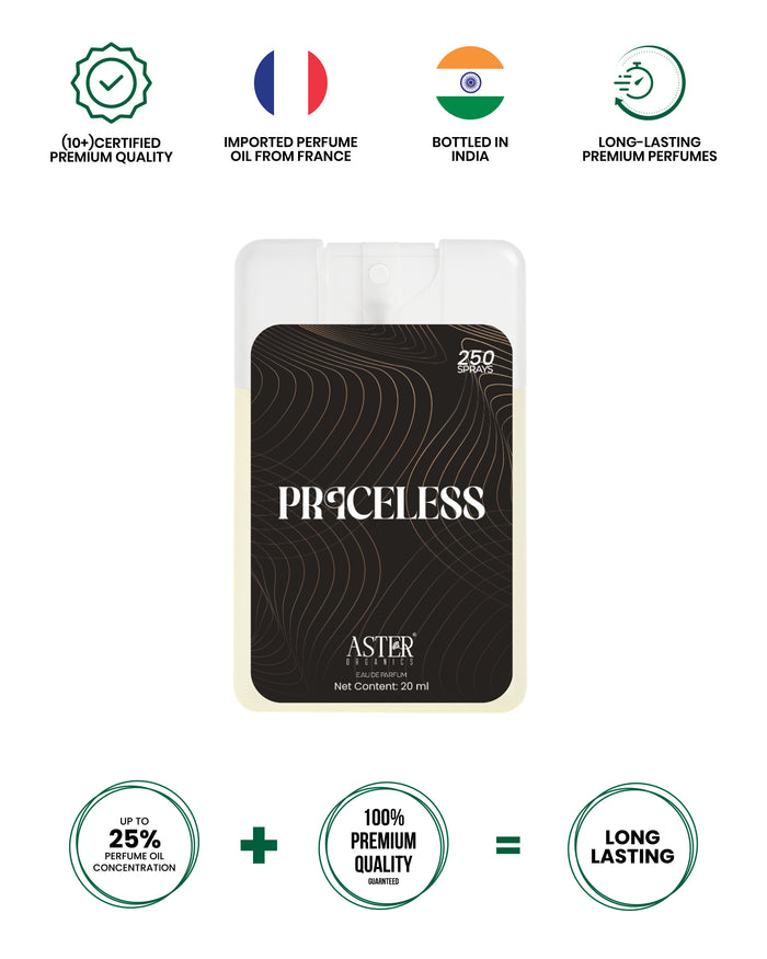 Priceless Pocket Perfume for Unisex 20ml bottle