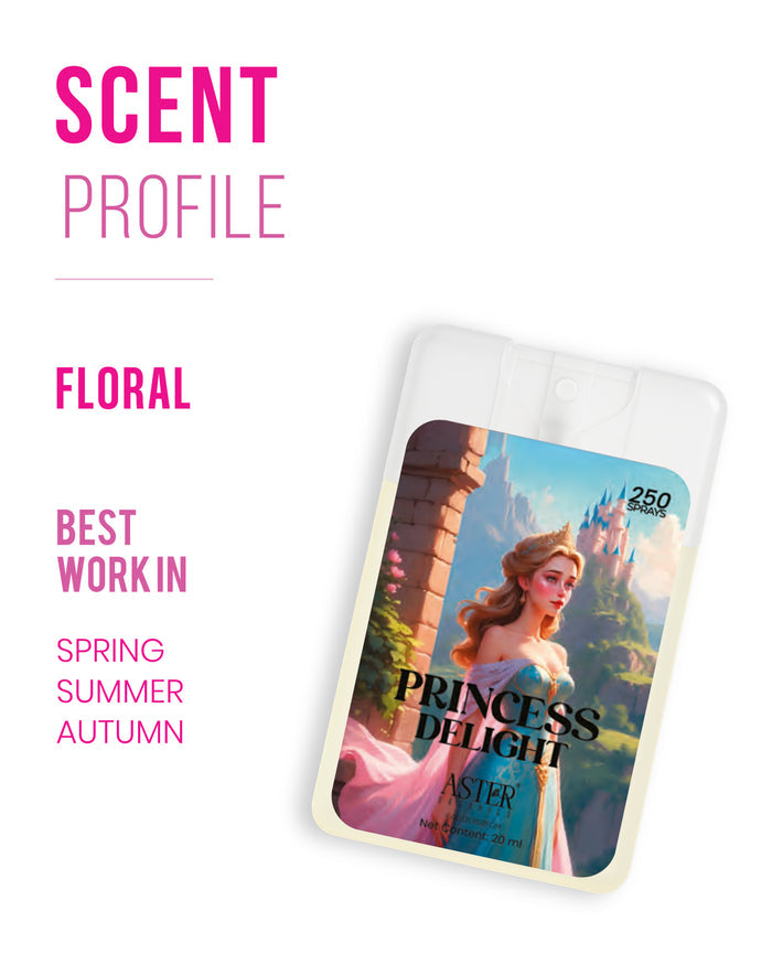 Princess Delight Pocket Perfume for Woman 20ml bottle