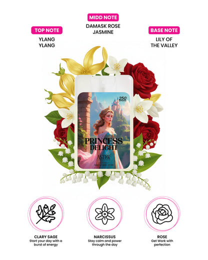 Princess Delight Pocket Perfume for Woman 20ml bottle