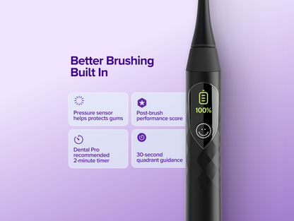Color: Black; Sonic Toothbrush