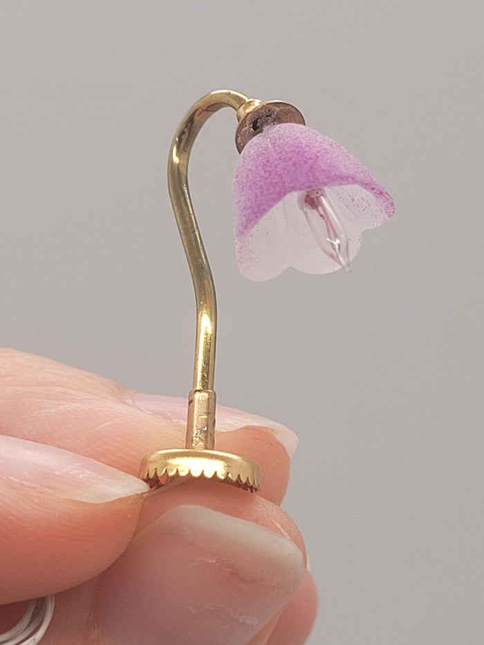 Purple Flower Lamp