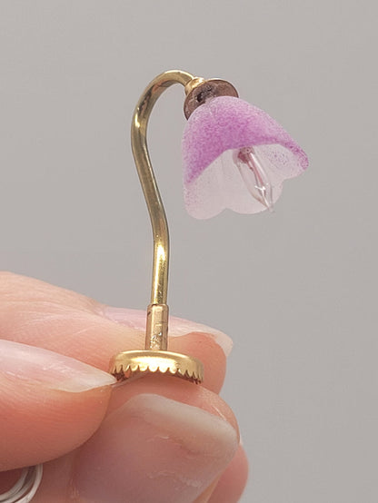 Purple Flower Lamp