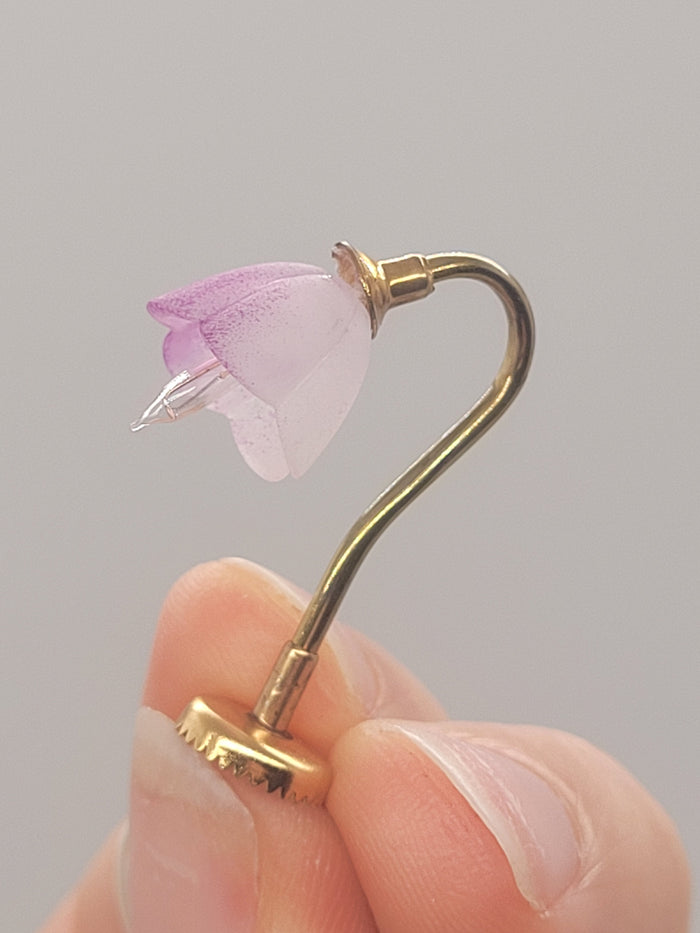 Purple Flower Lamp