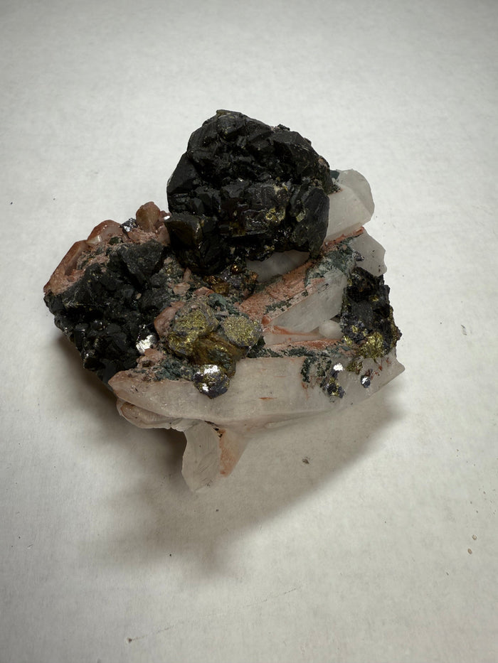 Quartz w/ Chalcopyrite