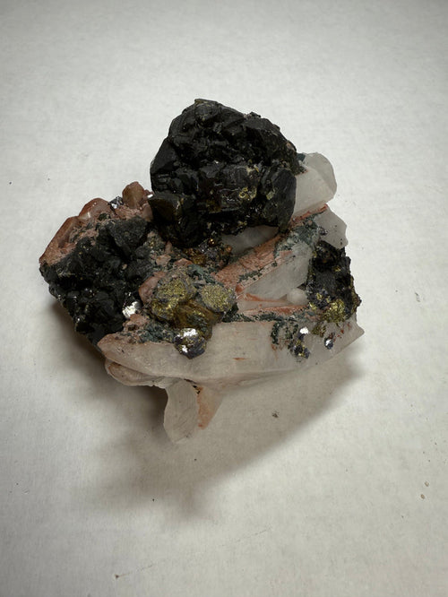 Quartz w/ Chalcopyrite