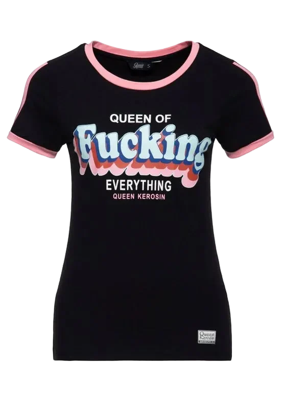 QUEEN KEROSIN QUEEN OF FUCKING EVERYTHING, ZWART