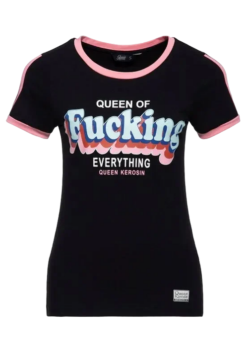 QUEEN KEROSIN QUEEN OF FUCKING EVERYTHING, ZWART