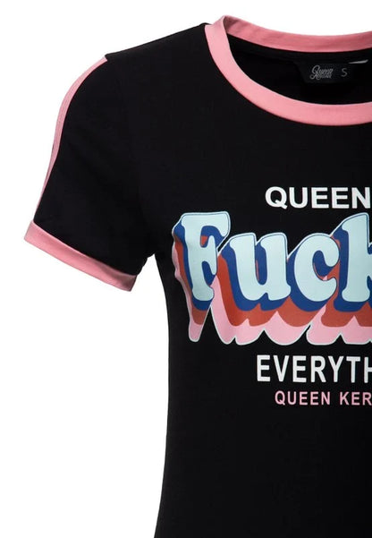 QUEEN KEROSIN QUEEN OF FUCKING EVERYTHING, ZWART