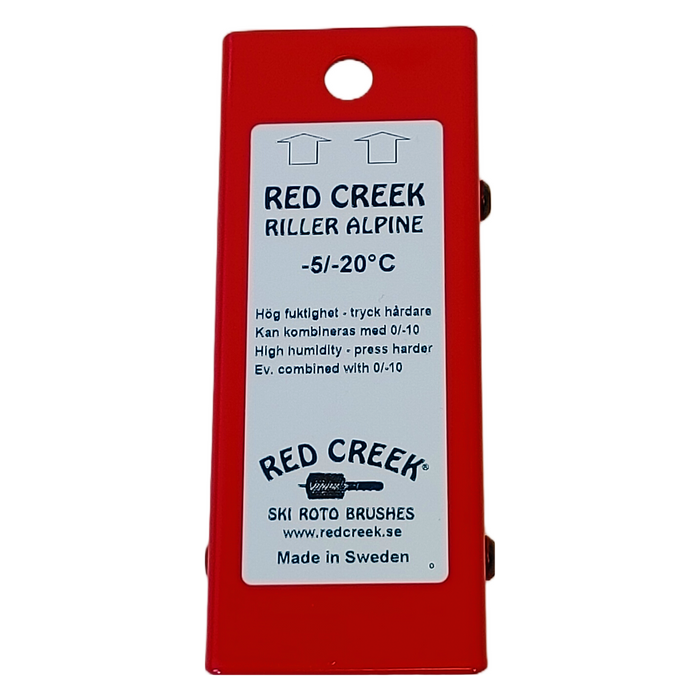 A product picture of the Red Creek Alpine Riller: -5C / -20C Oblique Cut