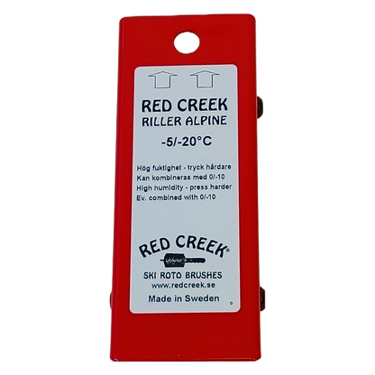 A product picture of the Red Creek Alpine Riller: -5C / -20C Oblique Cut