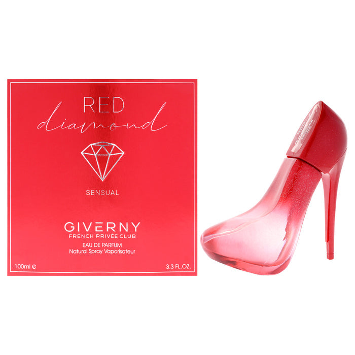 Red Diamond by Giverny for Women - 3.3 oz EDP Spray