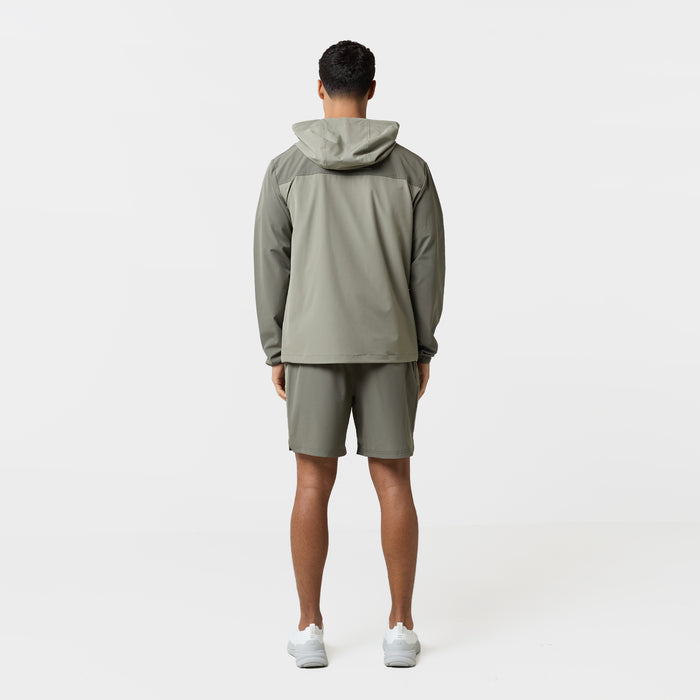 Reflective Detail Colourblock Jacket | Khaki