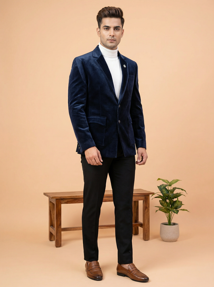Designer Velvet Blazer
