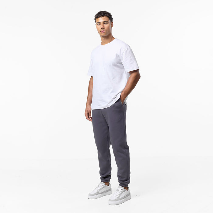 Relaxed Fit Cuffed Jogger | Iron Grey