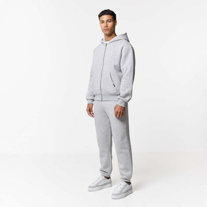 Full grey marl tracksuit