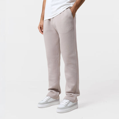 Relaxed Fit FZ Open Hem Tracksuit | Sand