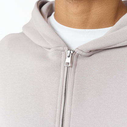 Relaxed Fit FZ Open Hem Tracksuit | Stone
