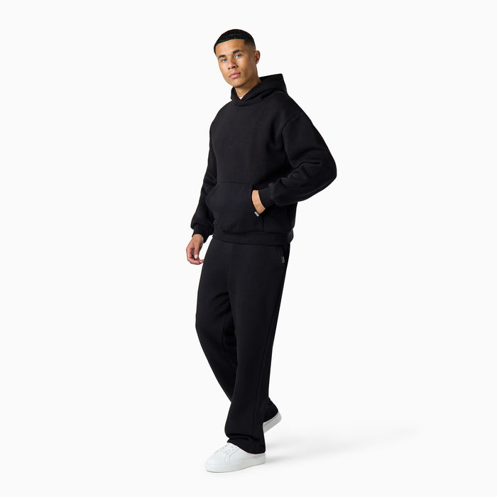 Relaxed Fit Hoodie |  Black