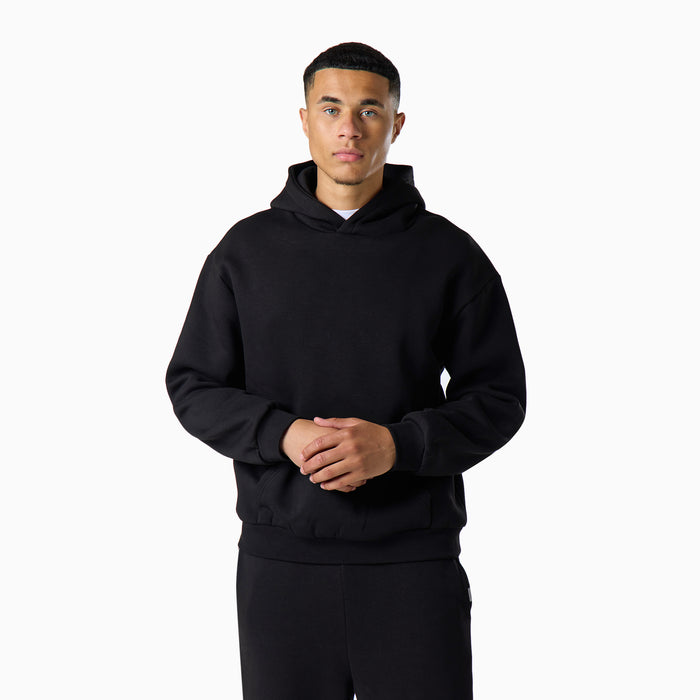 Relaxed Fit Hoodie |  Black
