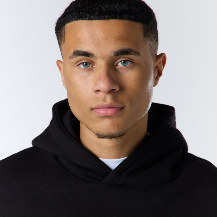 Relaxed Fit Hoodie |  Black