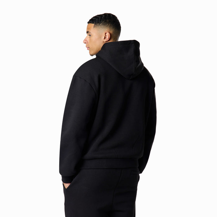 Relaxed Fit Hoodie |  Black