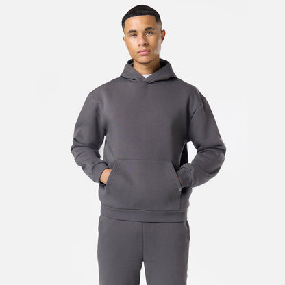 Relaxed Fit Hoodie |  Dark Grey