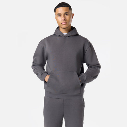 Relaxed Fit Hoodie |  Dark Grey