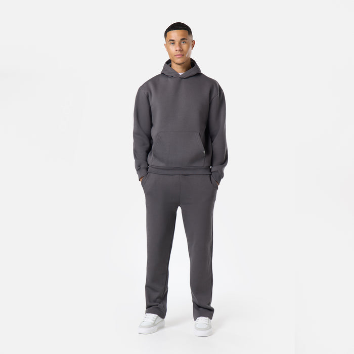 Relaxed Fit Hoodie |  Dark Grey