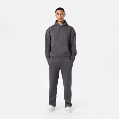 Relaxed Fit Hoodie |  Dark Grey