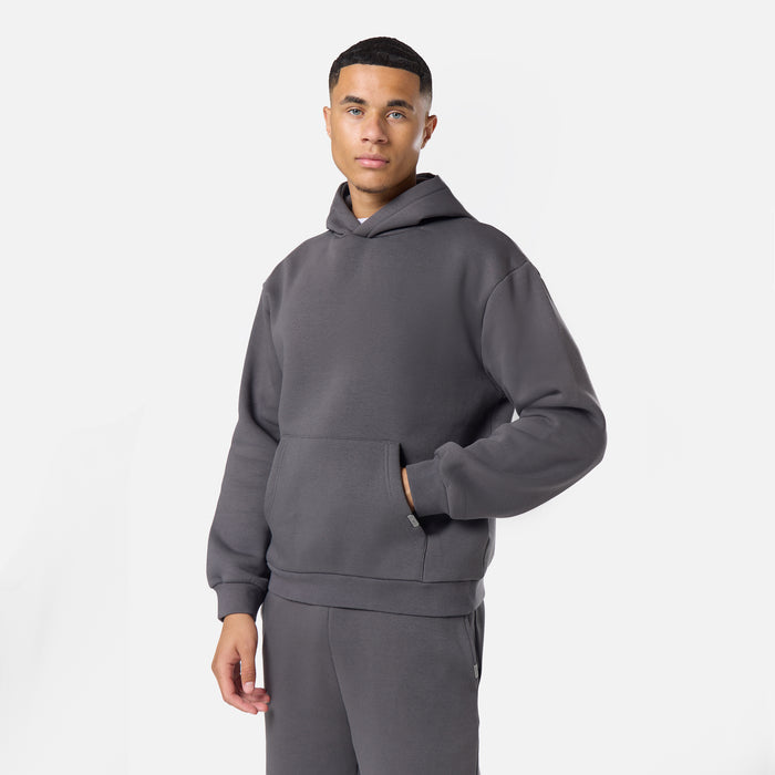 Relaxed Fit Hoodie |  Dark Grey