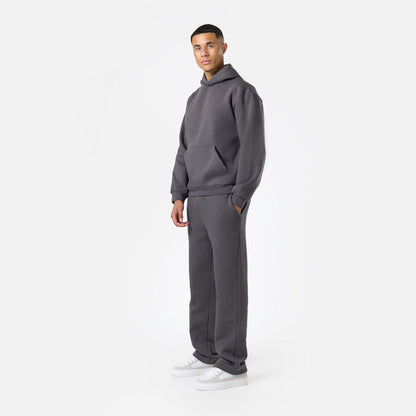 Relaxed Fit Hoodie |  Dark Grey