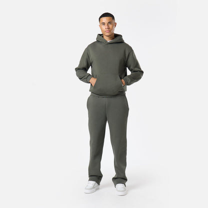 Relaxed Fit Hoodie |  Dark Khaki
