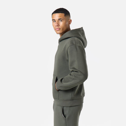 Relaxed Fit Hoodie |  Dark Khaki