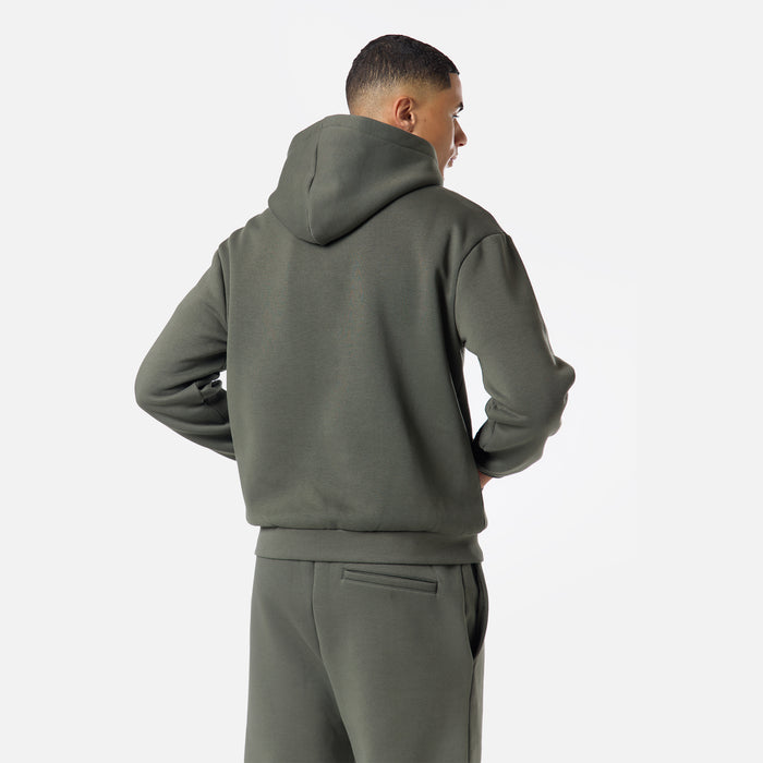 Relaxed Fit Hoodie |  Dark Khaki